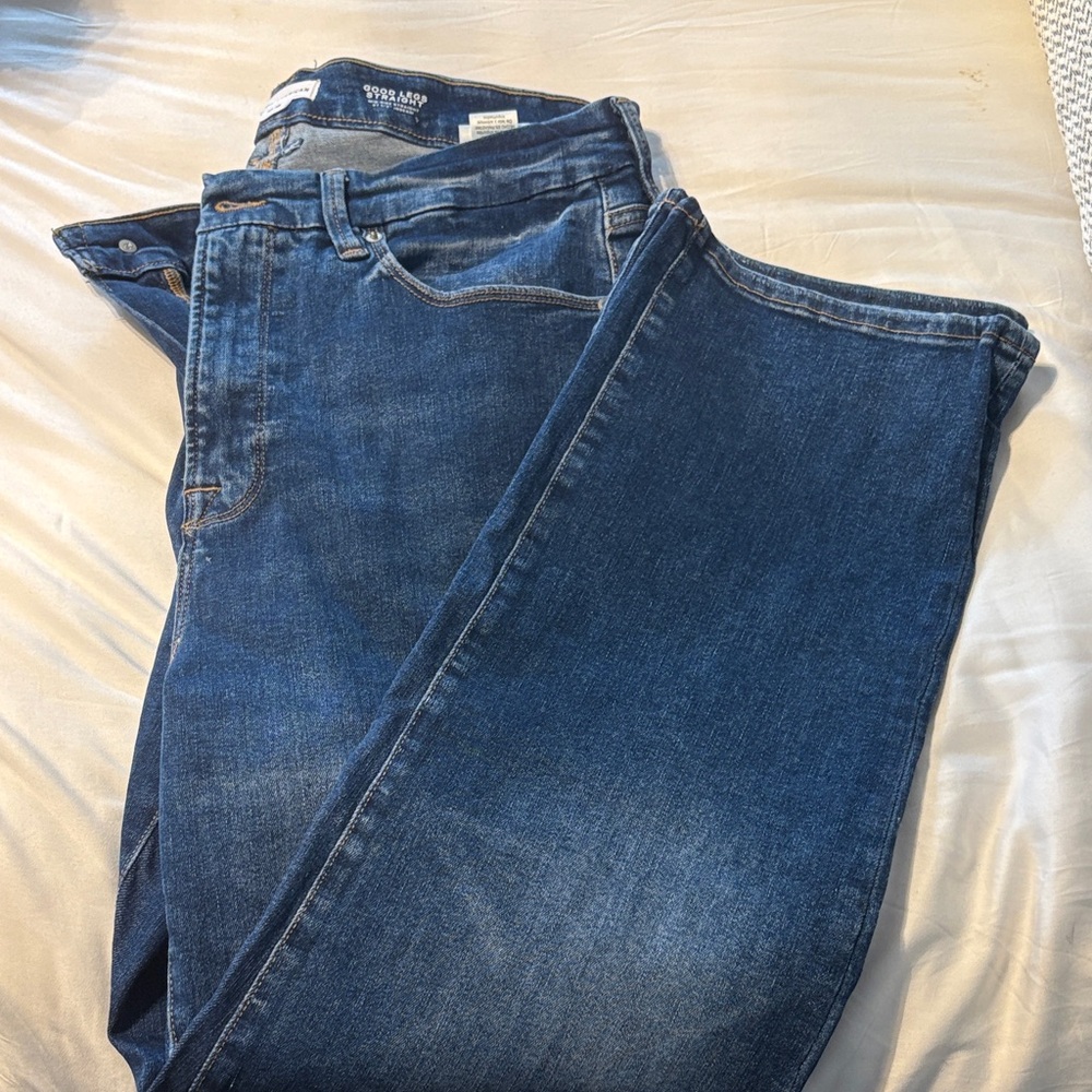 *Brand new* Good American women’s Straight leg 14-18
